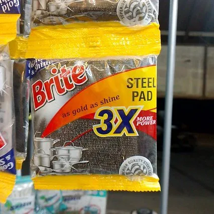 STEEL PAD BRITE
